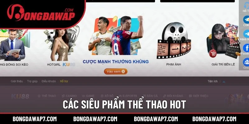 Các siêu phẩm thể thao hot