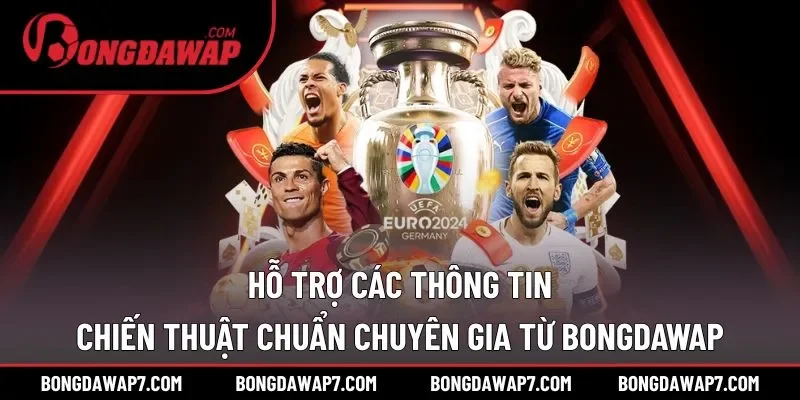Hỗ trợ các thông tin, chiến thuật chuẩn chuyên gia từ BONGDAWAP